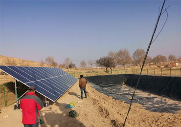 Система солнечных насосов мощностью 5,5 и 15 кВт в Шэньси