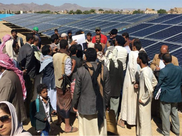 Солнечная насосная установка мощностью 100 кВт в Йемене