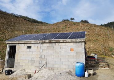 Солнечная насосная установка мощностью 1,5 кВт в Португалии