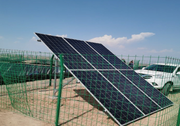 Солнечная насосная установка мощностью 1,1 кВт в провинции Шэньси
