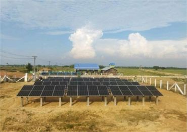 Солнечная насосная система мощностью 30 кВт в Мьянме
    